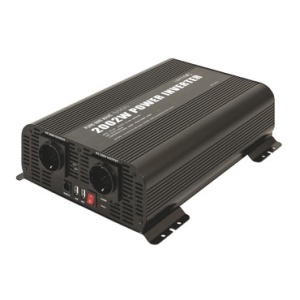 Convertor 24V - 230V, sursă de alimentare de 230 V pentru orice dispozitiv de până la 2000 W PSW 2002W RC-24, GYS 067417