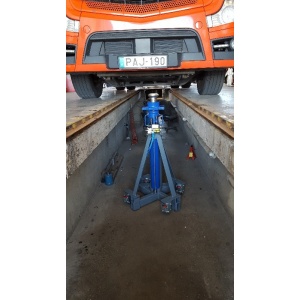 Cric de canal pentru camioane, sarcina max. 15 tone, Garage Meister GM200/15AFL