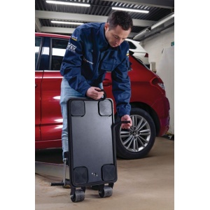 Dispozitiv pentru indreptare a elementelor de caroserie auto cu fixare pneumatica pe podea, sarcina maxima de tragere 350Kg / forta, GYS 077379 - Img 3