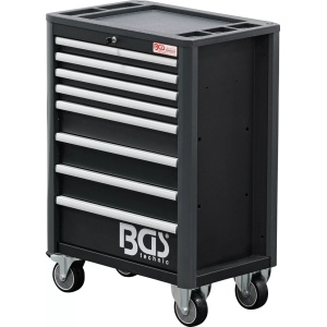 Dulap de scule Workshop Troley PRO cu 8 sertare fara echipare, dimensiuni 103x73x48cm, BGS 4111 - Img 3