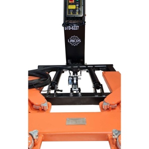 Elevator auto tip foarfeca mobil, capacitate de ridicare 2,7 tone, Lincos STD-6227 230V - Img 3