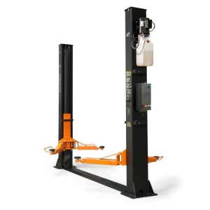 Elevator electrohidraulic cu 2 coloane, capacitate de ridicare 4 tone, deblocare electrica a sigurantelor, Lincos STD-4040E 230V