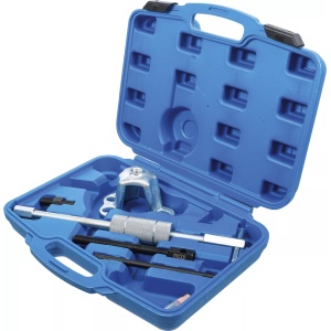 Extractor cu ciocan inerţial pentru butuc roata / tambur, 6 piese, BGS 7745 - Img 3