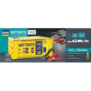 Incarcator de baterie 6 / 12 V WATTMATIC 140, GYS 025608 - Img 2