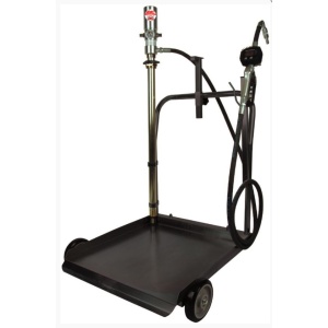 Kit carucior si pompa pneumatica pentru ulei 3:1, pentru butoi 180/220 kg, Apac 1762A