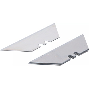Lame pentru Cutter cu forma trapezoidala, dimensiuni 0.6x12 mm, 5 piese, BGS 7975 - Img 2