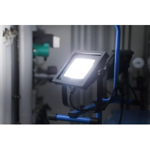 Lampa spot de lucru Duo-SMD-LED, cu stativ, 2 x 70 W, BGS 85338 - Img 5