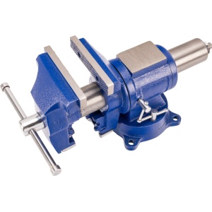 Menghină, cap rotativ 360°, plată rotativă, lățime fălci 125 mm, Condor 9477-125 - Img 1
