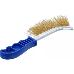 Perie de sarma cu maner de plastic, 260mm, BGS 3173 - Img 3