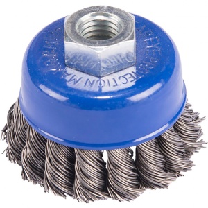 Perie tip cupa, Ø 65 mm cu suport M14 x 2,0 mm, Brilliant Tools BT103103 - Img 4
