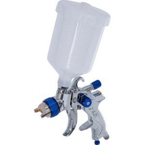 Pistol de vopsit pneumatic, cu 3 duze de pulverizare, 1,2 - 1,7 - 2,0 mm, BGS 70048 - Img 2