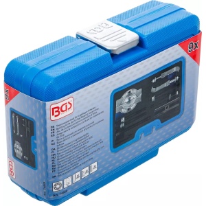 Presa pentru rulmenti cu 1 flansa de extragere, 9 piese, BGS 74569 - Img 3