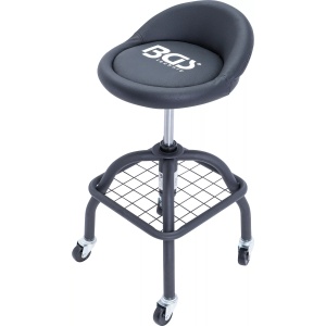 Scaun de atelier cu 4 role reglabil pe înălţime 540 - 680 mm - Img 3