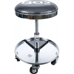 Scaun de lucru mobil pentru mecanici si tinichigii, BGS 8388 - Img 3