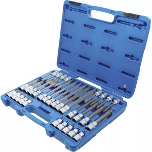 Set biţi 12,5 mm (1/2") Profil TP (pentru Torx Plus) TP20 - TP70, 32 piese, BGS 5190 - Img 2