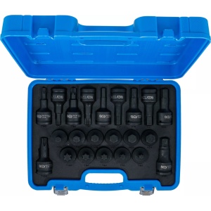 Set biti de impact XXL H14-24 / T60-100, antrenare 3/4", 22 piese, BGS 6185 - Img 4