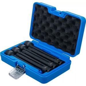 Set biti Imbus de impact extra lungi 5 - 14 mm, antrenare 1/2", lungime 150 mm, B-5490 - Img 2