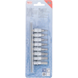 Set biti Inbus cu gaura 2 - 7 mm, antrenare 6,3 mm (1/4") , 8 piese, BGS 5156 - Img 2