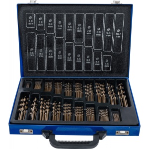 Set burghie,170 piese, HSS, 0.05 cobalt, BGS 2000