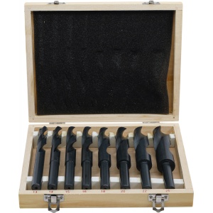Set burghie HSS, 13 - 25 mm, 8 piese, BGS 2019
