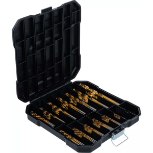 Set burghie spiralate HSS, 1,5 - 10 mm, 92 piese, B-74592 - Img 2