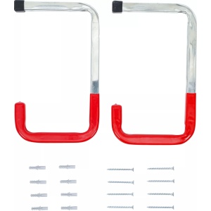 Set cârlige pentru agatat diverse scule pe perete şi plafon, 2 piese, BGS DIY 88312 - Img 4