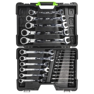 Set chei combinate cu clicket 6 - 32 mm, JBM 54041 - Img 3