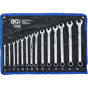 Set chei combinate, extra lungi 6 - 19 mm, 14 piese, BGS 1228