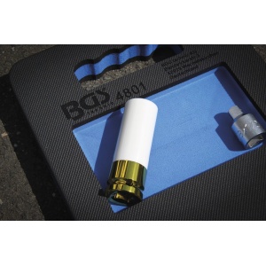 Set chei de roti cu cric crocodil 2.5 t pentru inlocuit roata, 10 piese, BGS 9681 - Img 6