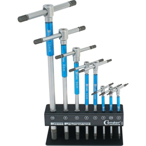 Set chei Imbus 2-10 mm cu mâner in T cu 3 cai, profil hexagon, 8 piese, Condor 2018 - Img 1
