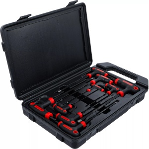 Set chei Imbus cu mâner T, profil hexagon 2 - 10 mm, 9 piese, BGS DIY 7882 - Img 3