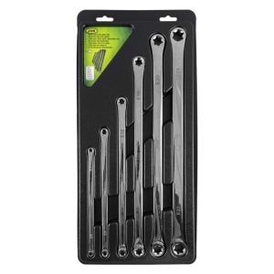Set chei inelare extralungi Profil E ( Torx T Star) E6 - E24, 6 piese, JBM 52912 - Img 1