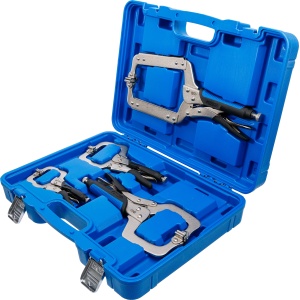 Set clești autoblocanți pentru sudură 4 piese, BGS 4586 - Img 3