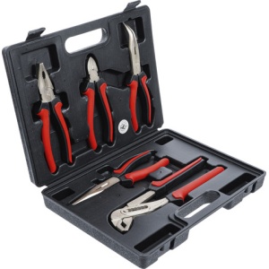 Set clesti si patenti combinati cu manere izolate, 5piese, BGS DIY 330 - Img 3