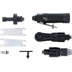 Set clicket pneumatic cu 3 capete interschimbabile, BGS 3262 - Img 2