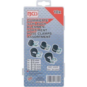 Set coliere izolate 6-16mm pentru pozat cobluri si conducte, 18-piese, BGS 14145 - Img 3