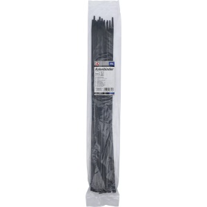 Set coliere pentru cablu | negru | 7,6 x 500 mm | 20 piese, BGS DIY 80879 - Img 3