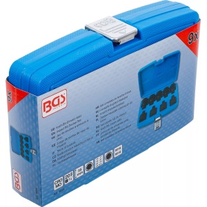 Set cu biti de impact Imbus si Spline (XZN), antrenare 3/4'', 9 piese, BGS 5054 - Img 6