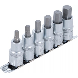 Set cu biti Imbus 6-14mm, antrenare cu tubulara 1/2", BGS 8887 - Img 2