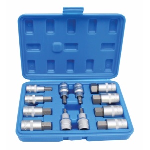Set de 12 chei Imbus 5-22 mm cu acționare de 1/2'', Satra S-90277