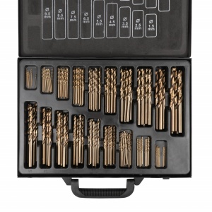 Set de burghie 1-10 mm hss-co5 cobalt (170 buc), JBM 54348 - Img 3