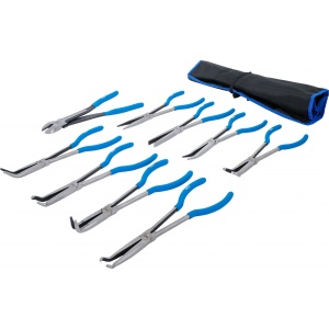 Set de clești pentru conectori de bujii cu vârf lung / plat - extra lung, 9 piese, BGS 4401 - Img 3