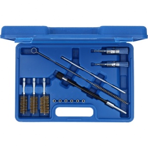 Set de curatare si curatare cu cuva si suport injector, 14 de piese, Brilliant Tools BT551380 - Img 2