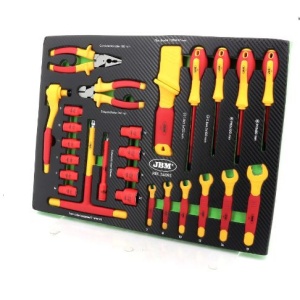 Set de scule izolate vde 26 piese, JBM 54093 - Img 3