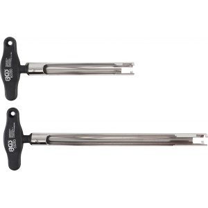 Set extractoare pentru fişe de bujii, 225 + 350 mm, 2 piese, BGS 65260