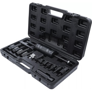 Set extractoare pentru injectoare cu ciocan inertial si articulatie de impact + adaptoare, 14 piese, BGS DIY 67307 - Img 4