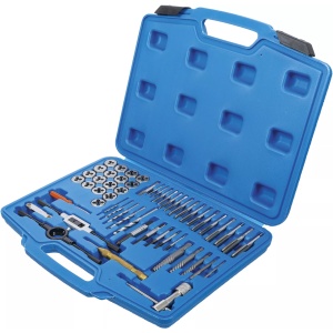 Set extractoare pentru suruburi, filiere si tarozi, M3 - M12, 56 piese, BGS 70104 - Img 2