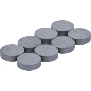Set magneţi | Ceramica | Ø 18 mm | 8 piese, BGS DIY 79903