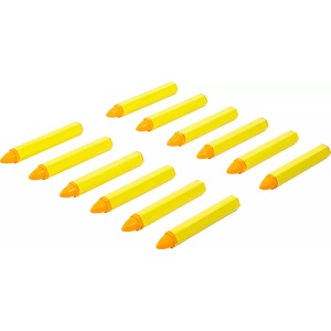 Set marker galben rezistent la apa pentru roti si piese metalice, 12 piese, BGS 8823 - Img 1