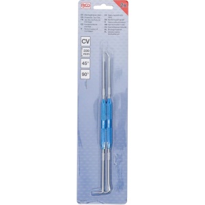 Set minicarlige cu maner metalic, lungime 220 mm, BGS 8015 - Img 4